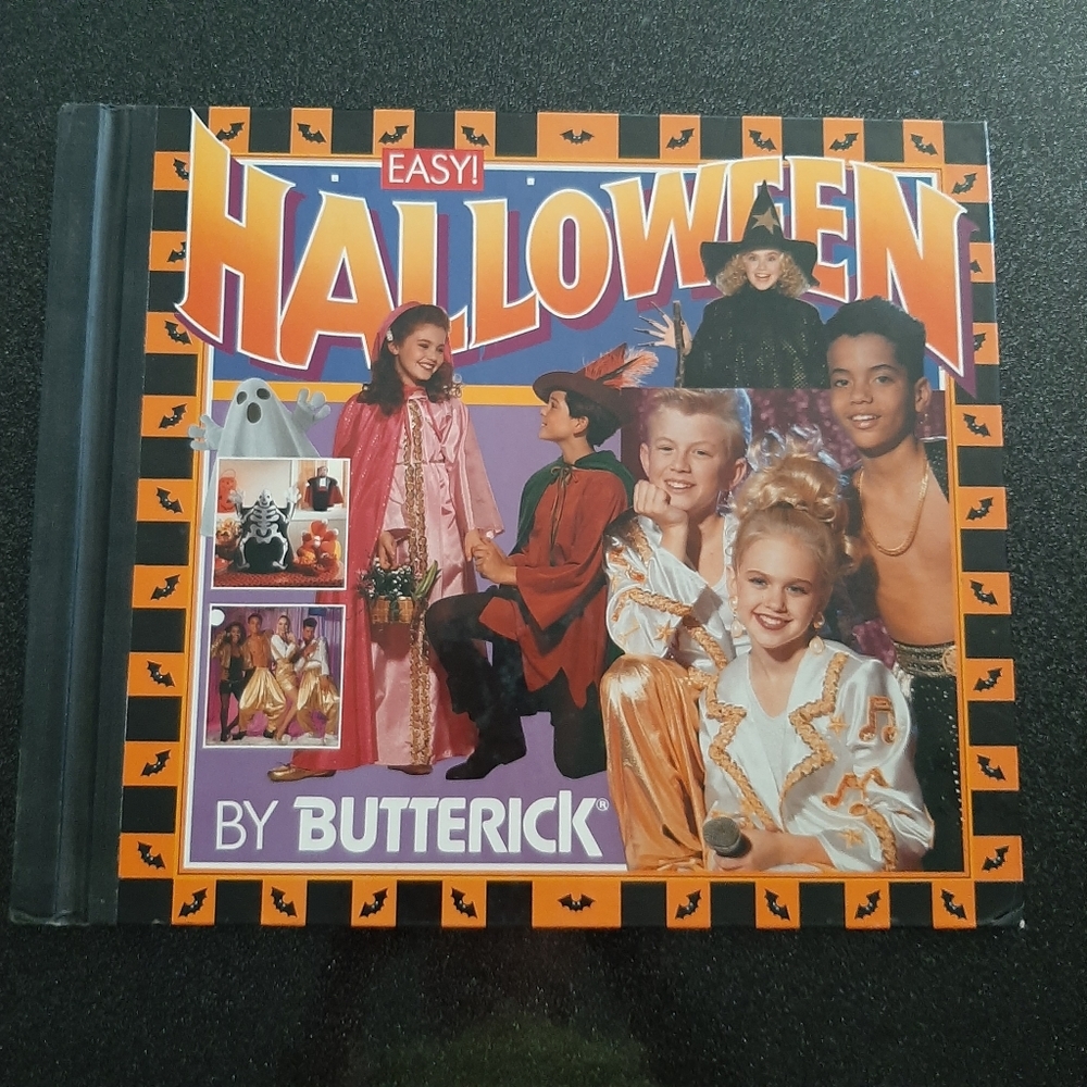 1990 Easy Halloween Pattern Book by Butterick.